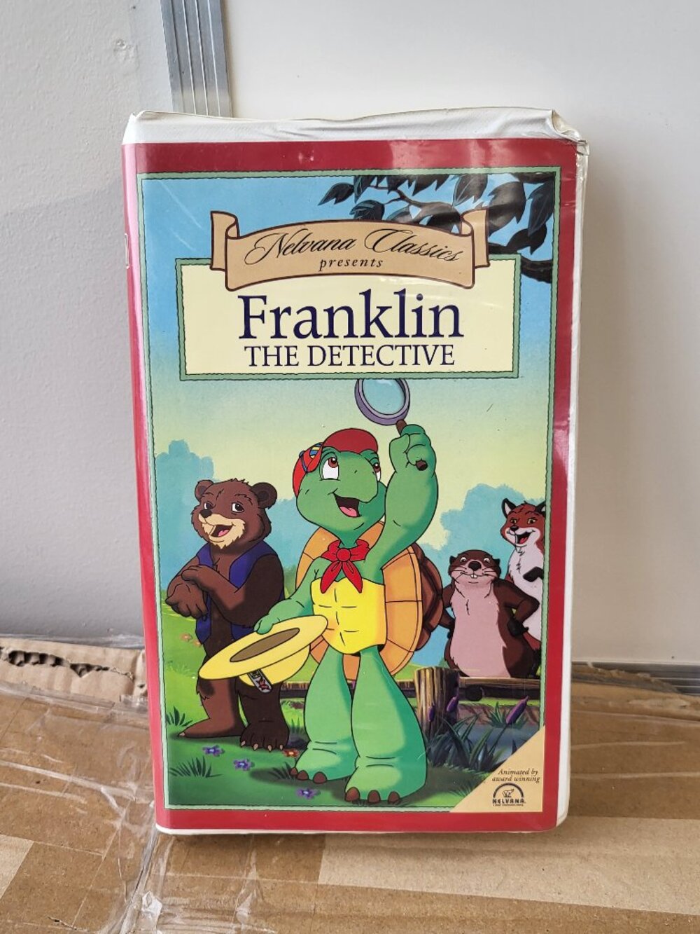 FRANKLIN THE DETECTIVE VHS 2003 CLAMSHELL CASE NELVANA CLASSICS RARE FIND